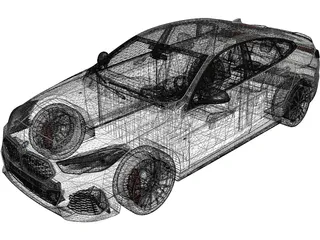 BMW 2-Series Gran Coupe (2021) 3D Model