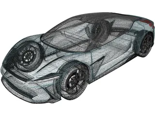 BYD E-SEED GT 3D Model