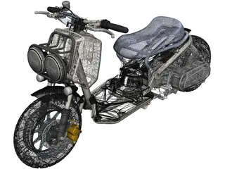 Honda Ruckus (2023) 3D Model