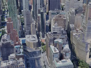 New York City, Manhattan, USA (2022) 3D Model