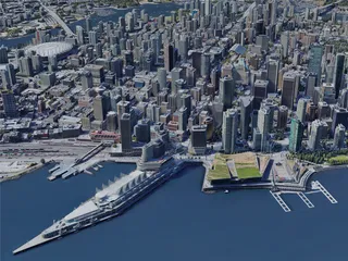 Vancouver City, Canada (2022) 3D Model