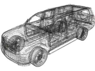 Chevrolet Suburban (2015) 3D Model