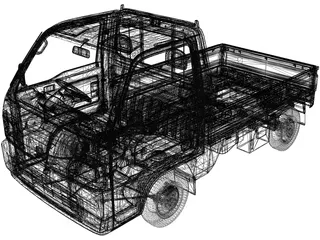 Honda Acty 3D Model