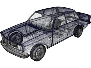 Volvo 144 (1967) 3D Model