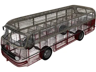 Mercedes-Benz O 321 H (1954) 3D Model