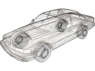 Toyota Camry (1991) 3D Model