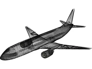 Boeing 737-300 3D Model