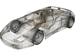 Ferrari Mythos Concept 3D Model