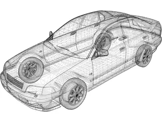 Volvo S40 (2000) 3D Model