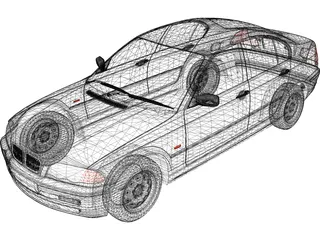 BMW 318i (2000) 3D Model