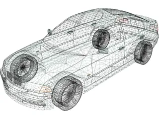 BMW 328i (2000) 3D Model