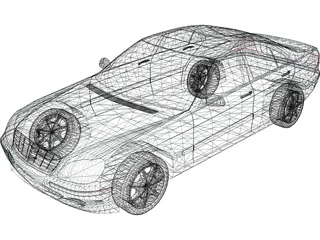 Mercedes-Benz S-class (2000) 3D Model