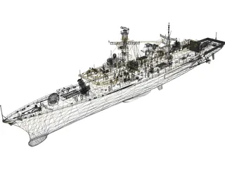 Norfolk 23 3D Model