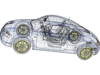 Audi TT 3D Model