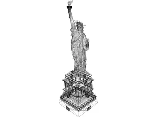 Statue Of Liberty 3D Model