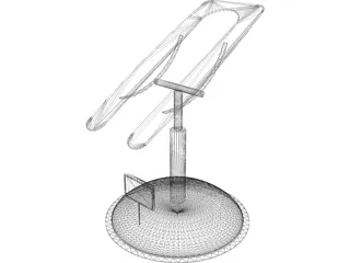 Hydraulic Stand 3D Model