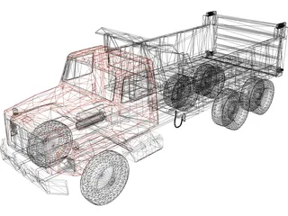 Dump Truck (1978) 3D Model