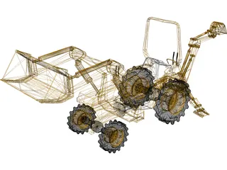 Tractor 3D Model