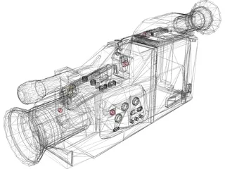 Camcorder 3D Model