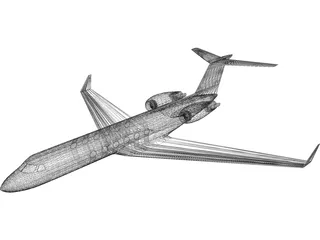 Gulfstream 3D Model