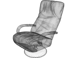 Business Chair 3D Model