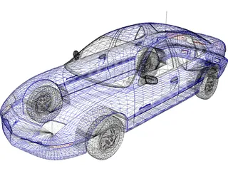 Pontiac Sunfire (1997) 3D Model