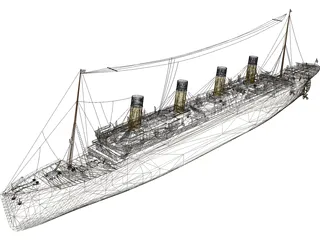 Titanic 3D Model