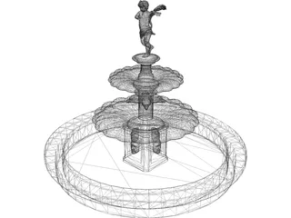 Fountain 3D Model