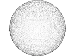 Golf Ball 3D Model