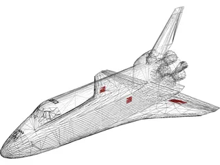 Space Shuttle 3D Model