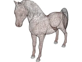 Horse 3D Model