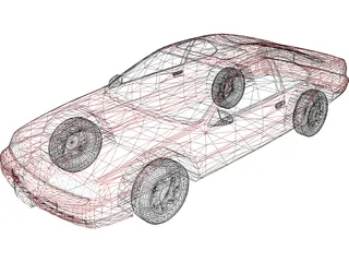 Ford Thunderbird (1992) 3D Model