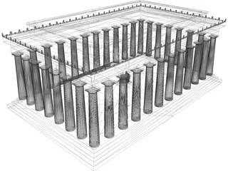 Lincoln Memorial 3D Model