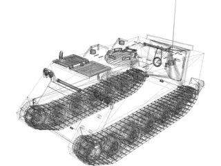 M-113 3D Model