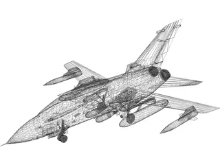 Panavia Tornado IDS 3D Model