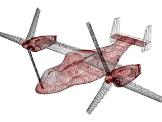 Bell-Boeing V-22 Osprey 3D Model