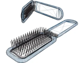 Hairbrush 3D Model