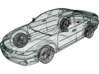 Pontiac Grand Prix GT (2000) 3D Model