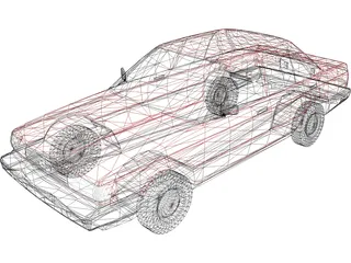 Nissan Sentra (1989) 3D Model