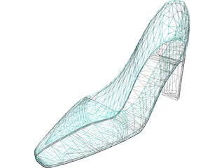 Shoe High Heel 3D Model