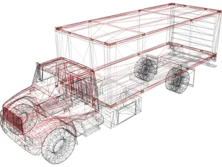 Truck (1994) 3D Model