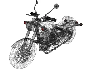 Motorcycle 3D Model