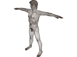 Man David 3D Model