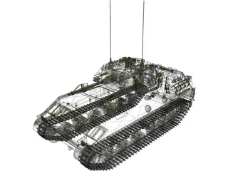 M3 Bradley 3D Model