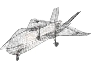 Boeing X-32 3D Model