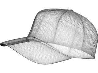 Baseball Cap 3D Model