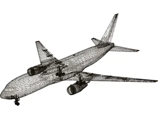 Boeing 767 3D Model