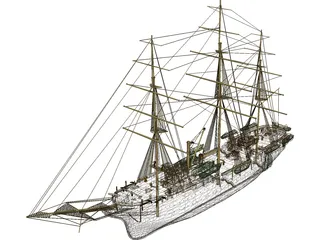 Americo Vespuccio 3D Model