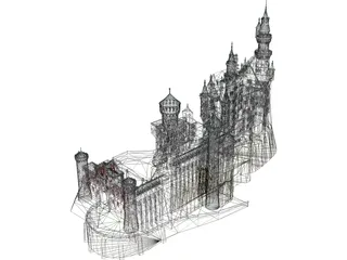 Neuschwanstein 3D Model