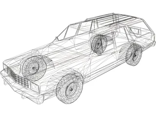 Ford Fairmont 3D Model